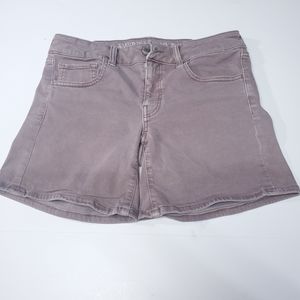 AMERICAN EAGLE Outfitters Midi Cream/Tan Color Shorts